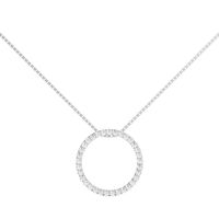 Circle of Love® 1/4 ct. tw. Diamond Pendant in Sterling Silver