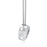 The Beat of Your Heart® Diamond Heart Pendant in Sterling Silver