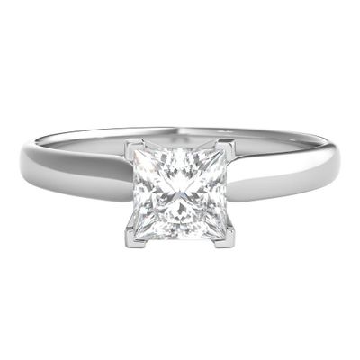 3/4 ct. tw. Prima Diamond Solitaire Engagement Ring 14K White Gold
