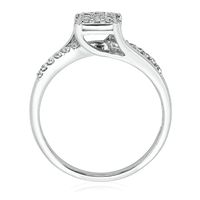 1/ ct. tw. Diamond Ring Sterling Silver