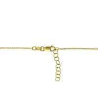 1/8 ct. tw. Diamond Necklace in 10K Yellow Gold