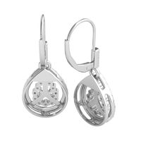 1/3 ct. tw. Diamond Dangle Earrings in 10K White Gold