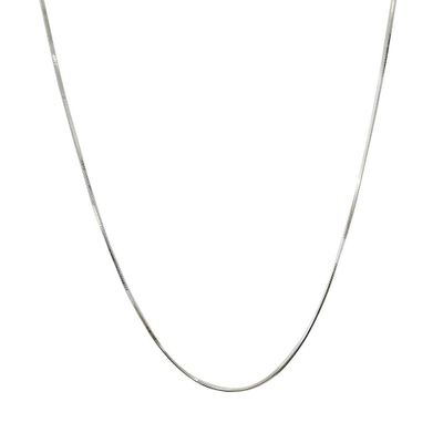 Snake Chain in Sterling Silver, 18"