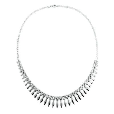 Cleopatra Necklace in Sterling Silver