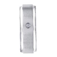 Men's Diamond Band Stainless Steel