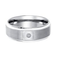 Men's Diamond Band Stainless Steel