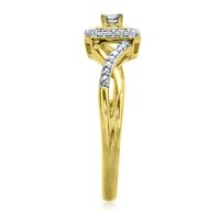 1/10 ct. tw. Diamond Ring 10K Yellow Gold