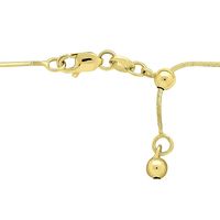 Endura Gold® Adjustable Snake Chain in 14K Yellow Gold, 19.5"