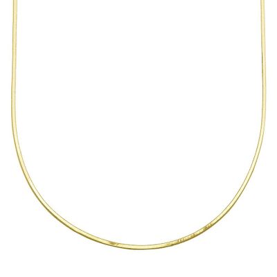 Endura Gold® Adjustable Snake Chain in 14K Yellow Gold, 19.5"