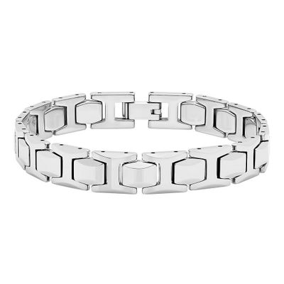 Men's Bracelet in Tungsten Carbide