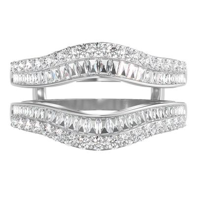 3/4 ct. tw. Diamond Ring Enhancer 14K White Gold