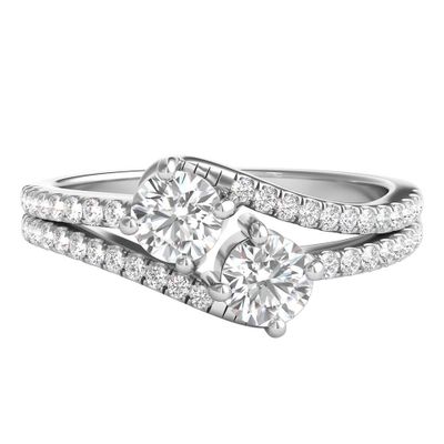 Exclusively Us® 1 ct. tw. Diamond Ring 14K White Gold