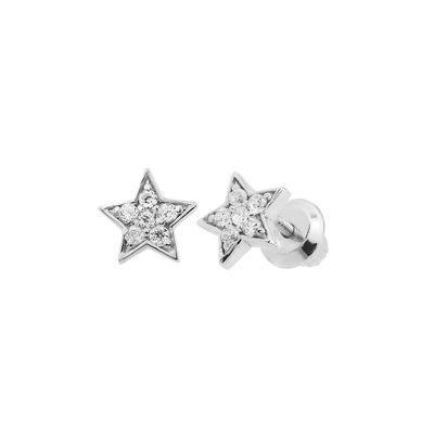 Children's Star Earrings in Sterling Silver