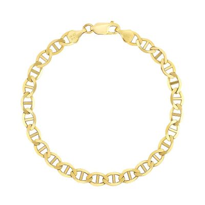 Men's Mariner Bracelet in 14K Yellow Gold