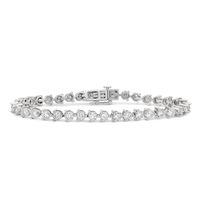 4 ct. tw. Diamond Tennis Bracelet in 14K White Gold