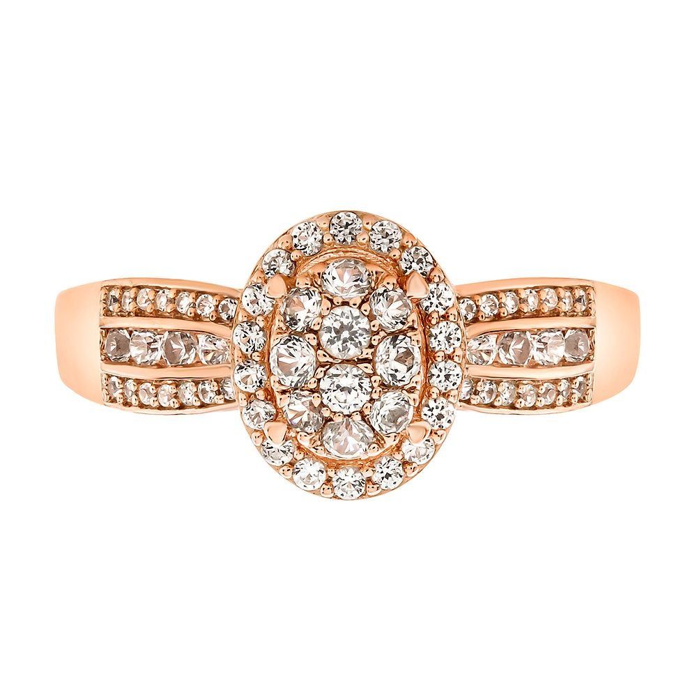 1/2 ct. tw. Diamond Ring 10K Rose Gold