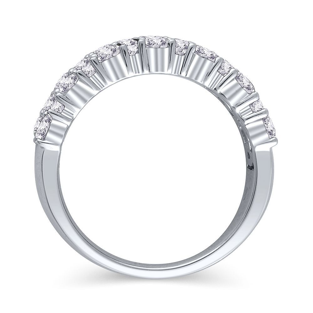 ct. tw. Diamond Band 14K White Gold