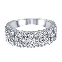 ct. tw. Diamond Band 14K White Gold