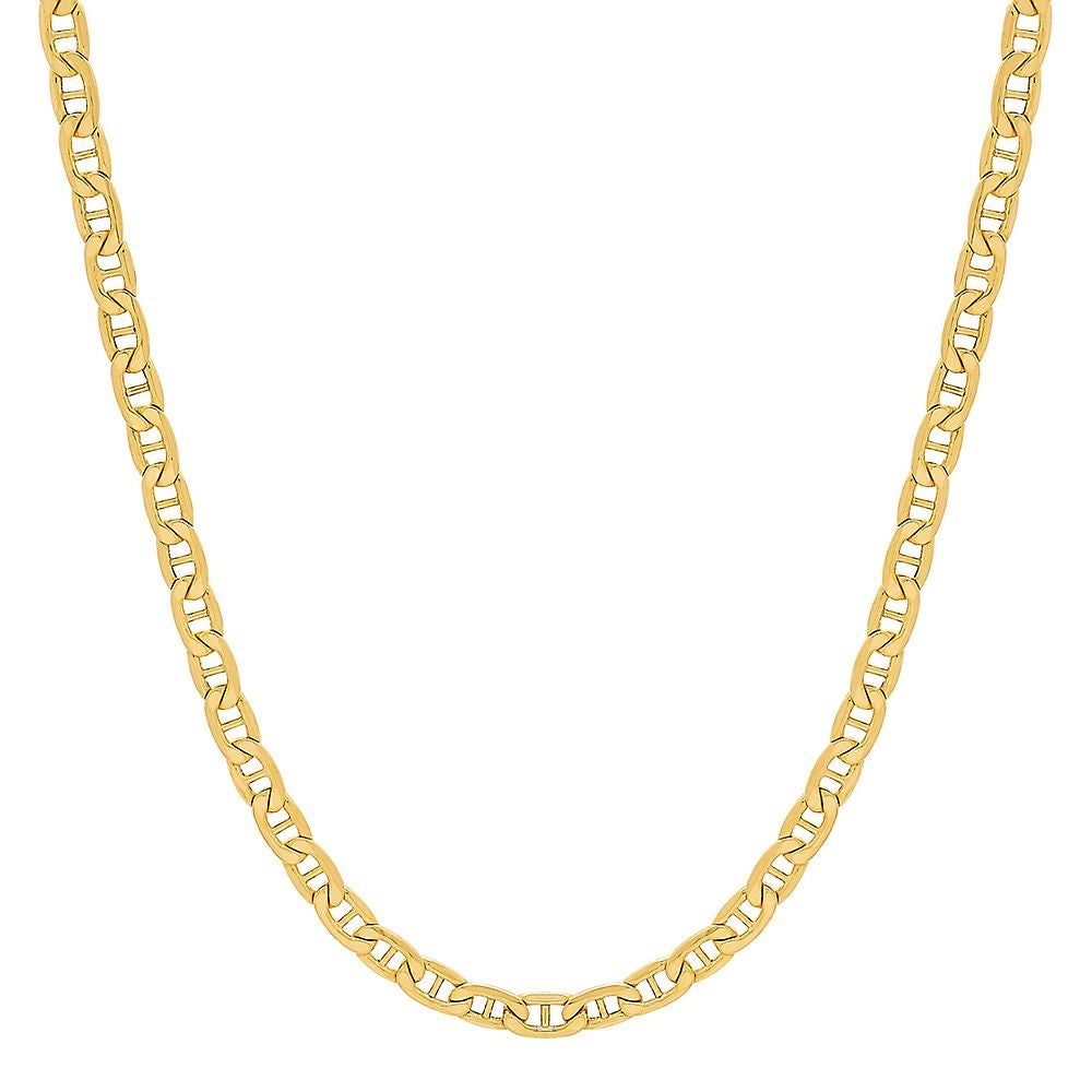 Men's Mariner Chain in 14K Yellow Gold, 22"