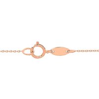 Bar Necklace in 14K Rose Gold