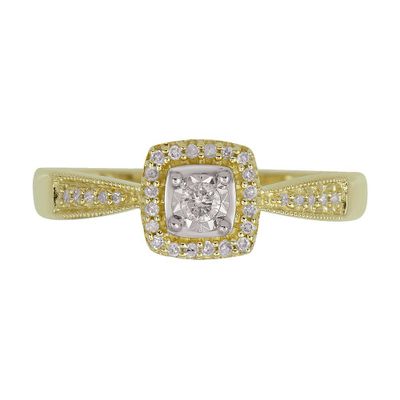 1/ ct. tw. Diamond Promise Ring 10K Gold