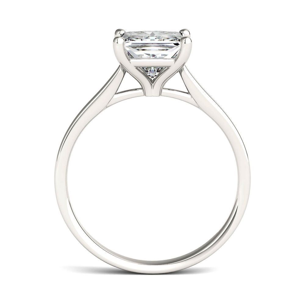 1 4/5 ct. tw. Moissanite Solitaire Engagement Ring 14K White Gold