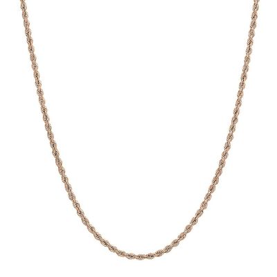 Rope Chain in 14K Rose Gold