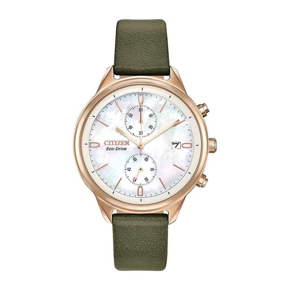 Chandler Chronograph Vegan Leather Ladies' Watch