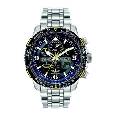 Promaster Skyhawk A-T Blue Angels Menâs Watch in Titanium