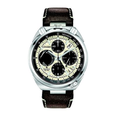 Promaster Tsuno Racer Chronograph Leather Men's Watch