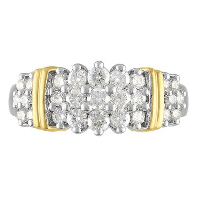 1 ct. tw. Diamond Ring 14K White & Yellow Gold