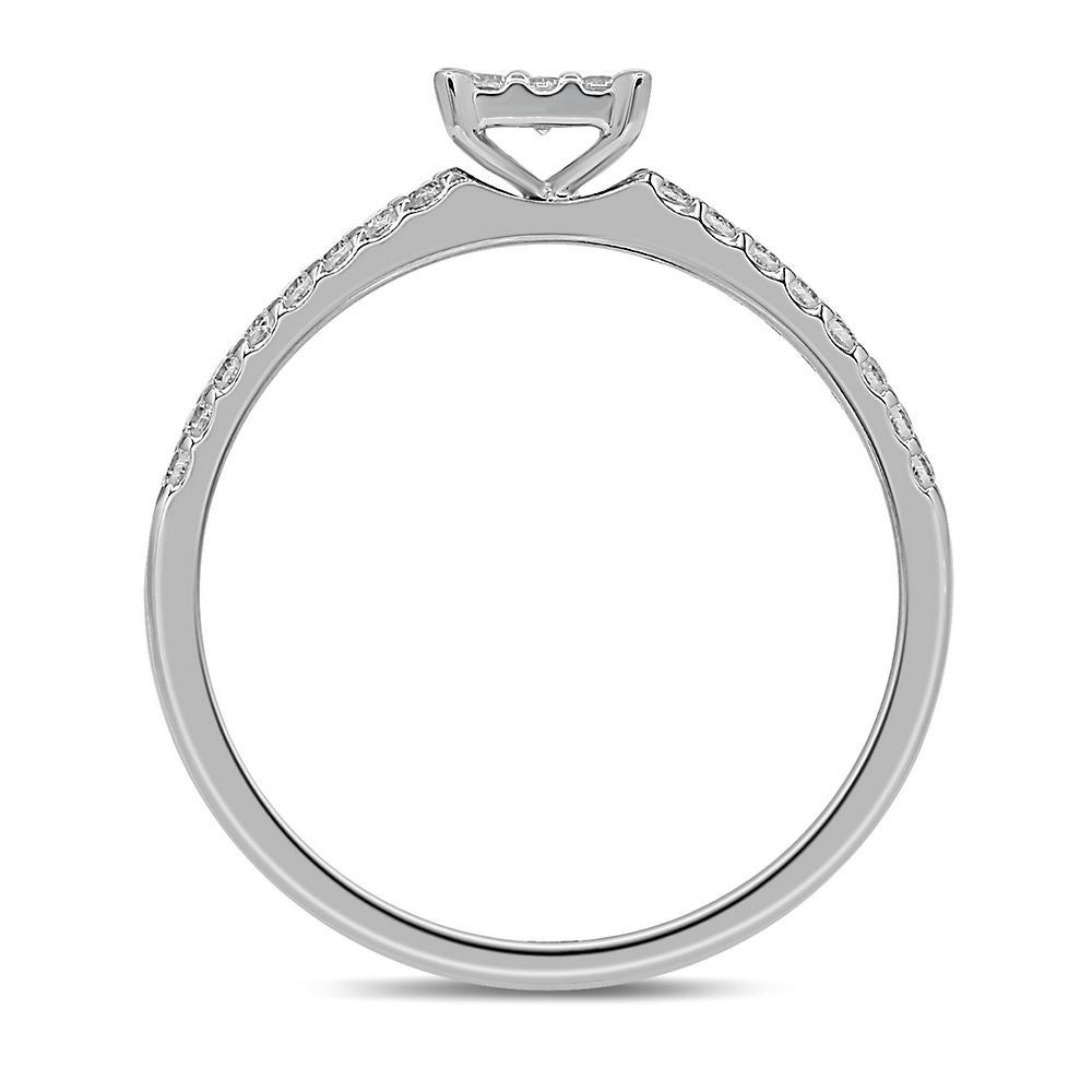1/4 ct. tw. Diamond Promise Ring 10K White Gold