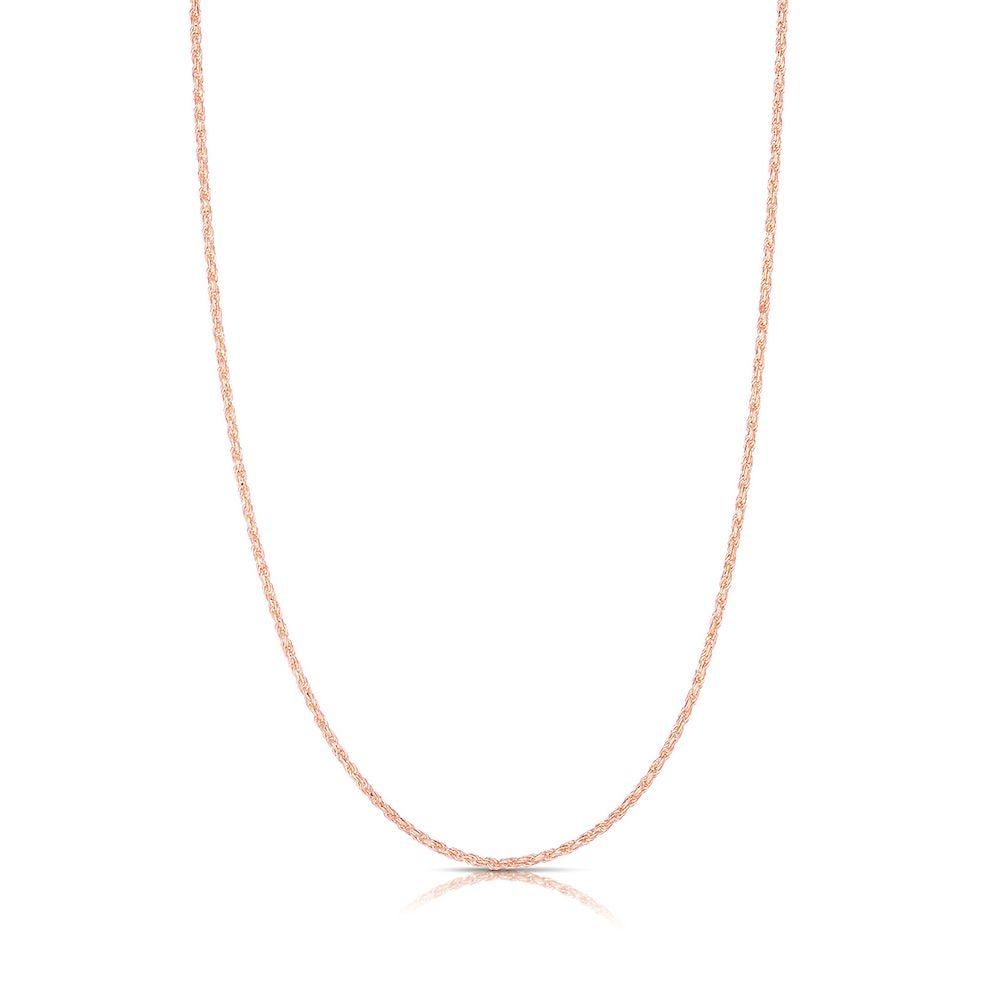 Rope Chain in 14K Rose Gold, 22"