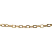 Elongated Link Chain in 14K Yellow Gold, 22"