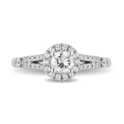Enchanted Disney Jasmine 3/4 ct. tw. Diamond Engagement Ring 14K White Gold