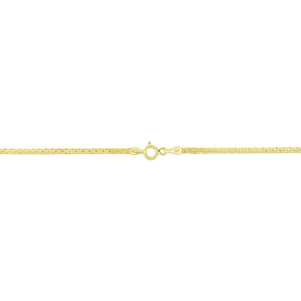 Byzantine Chain in 14K Yellow Gold, 22"