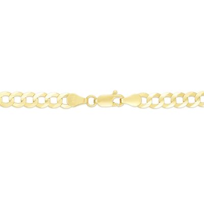 Men's Curb Chain in 14K Yellow Gold, 24"
