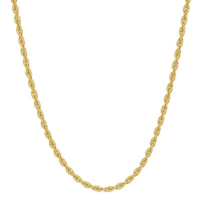 Rope Chain in 14K Yellow Gold, 20"