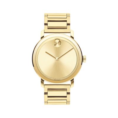 Evolution Men's Watch in Yellow Gold-Tone PVD Stainless Steel, 40mm
