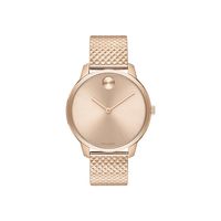 Women's Watch in Rose-Tone Ion-Plated Stainless Steel, 35mm