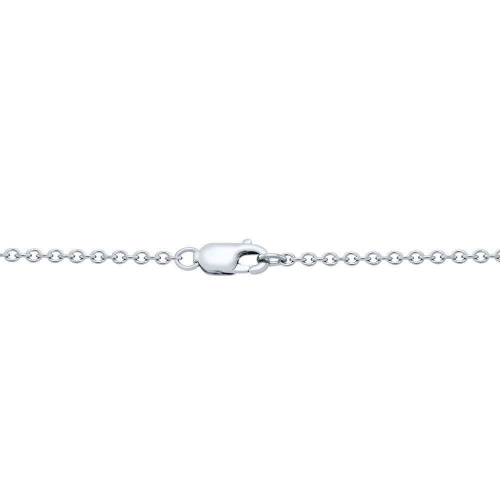 2 1/2 ct. tw. Lab Grown Diamond Necklace in 14K White Gold