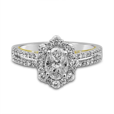 TRULY™ Zac Posen 1 1/ ct. tw. Diamond Engagement Ring 14K White Gold