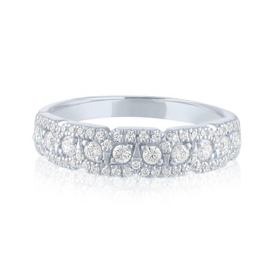 1/2 ct. tw. Diamond Engagement Ring 14K White Gold