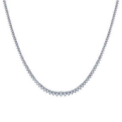 4 ct. tw. Diamond Necklace in 14K White Gold