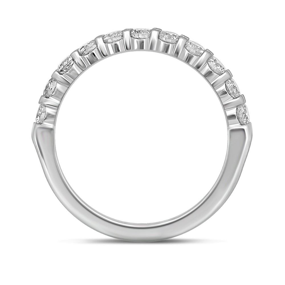 1/ ct. tw. Diamond Anniversary Band 10K White Gold