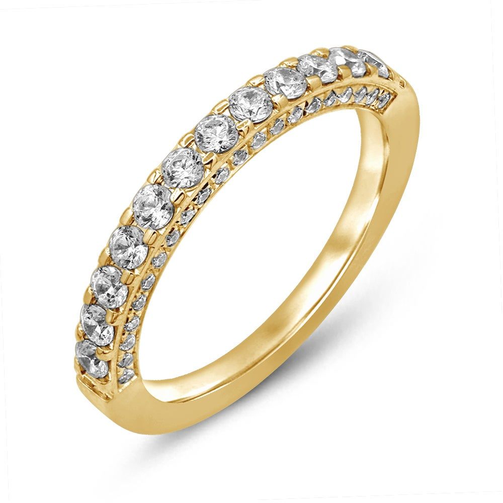 2 ct. tw. Diamond Engagement Ring Set 14K Yellow Gold