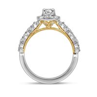 Susan Oval Diamond Engagement Ring 14k White Gold (7/8 ct. tw.)