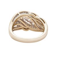 1 ct. tw. Diamond Three-Stone Ring 10K Yellow Gold