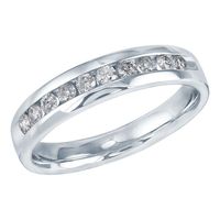 Men's 1/2 ct. tw. Diamond Band 14K White Gold