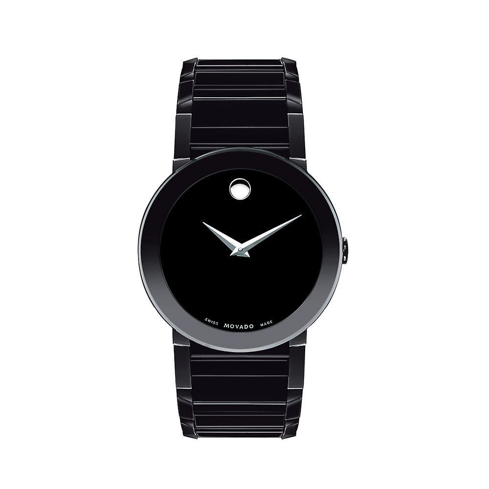 Sapphire Menâs Watch in Black Ion-Plated Stainless Steel, 39mm